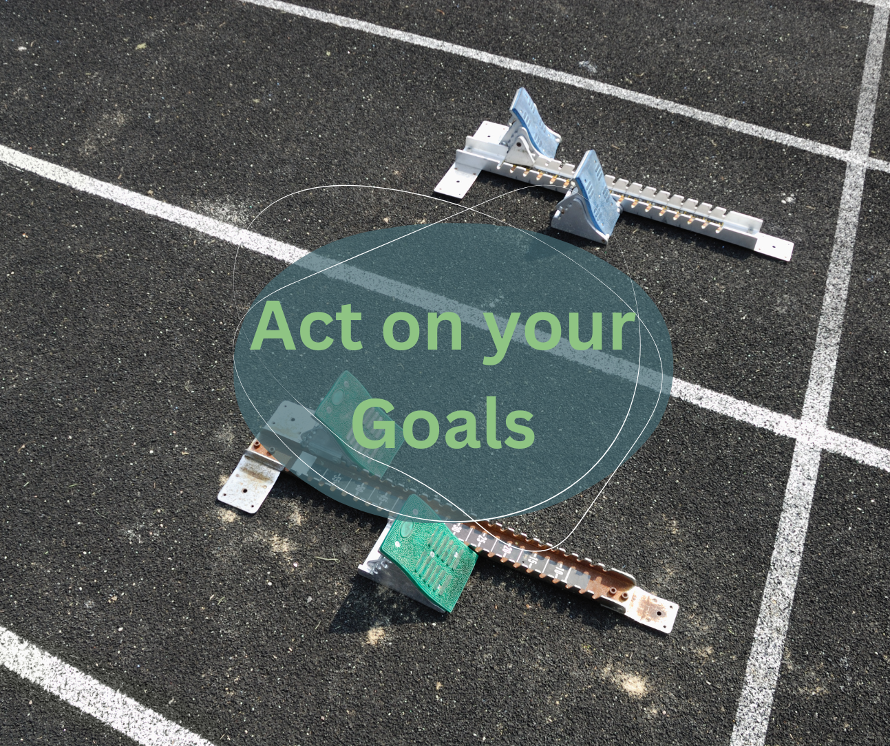 Act on Your Goals-Race Blocks