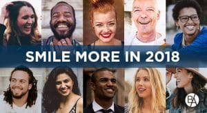 Bobbby discusses how to smile more in 2018 with 5-goal setting tips and a list of activities you can remove to make time for your newly identified goals!