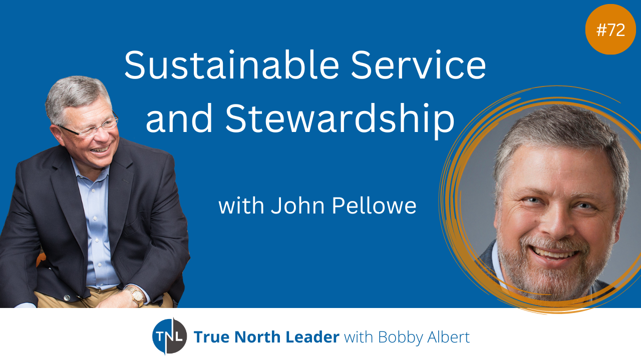 John Pellowe shares about Sustainable Service and Stewardship.