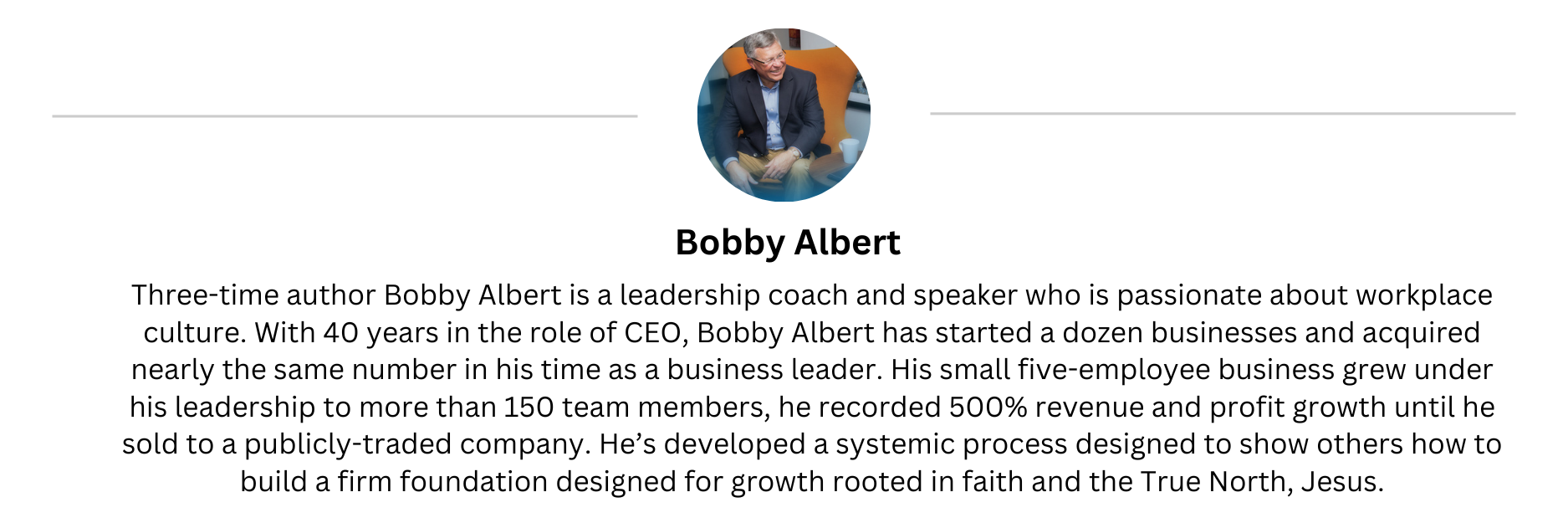 Bobby Albert Biography and Image